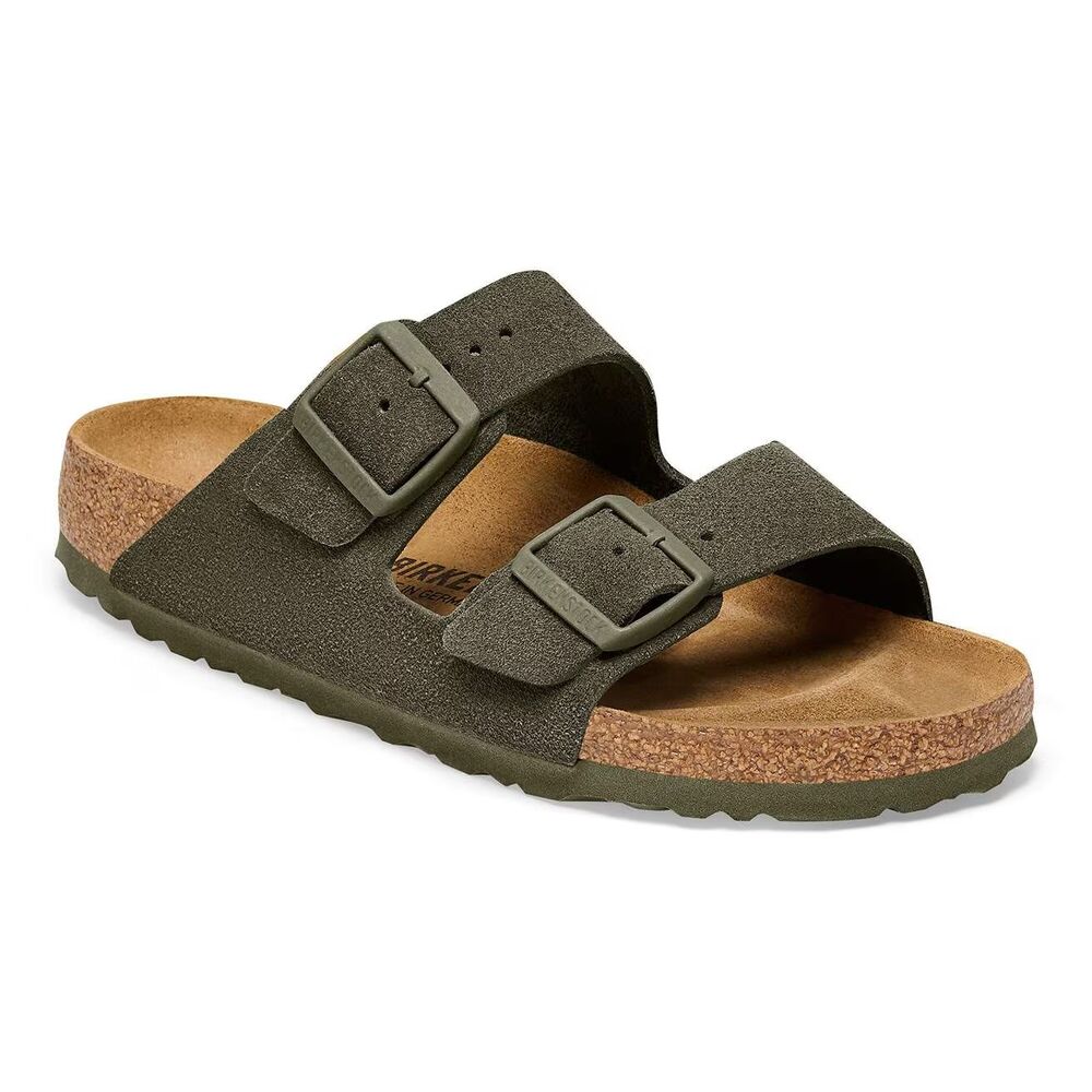 L 11 / M 9 - [NEW] Birkenstock Women's‎ Arizona Suede Leather Sandal 'Thyme'